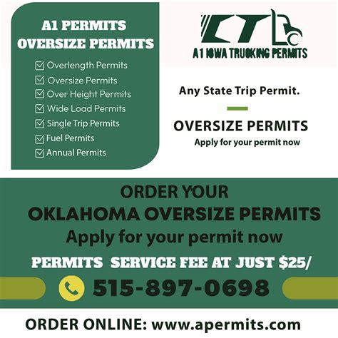 oklahoma oversize permit rules.